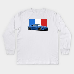 French bullet Kids Long Sleeve T-Shirt